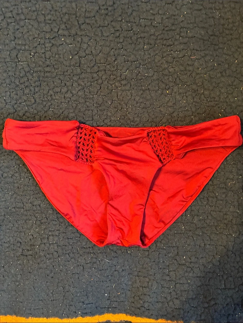 Frankie's Bikinis Magenta Swim Bottom